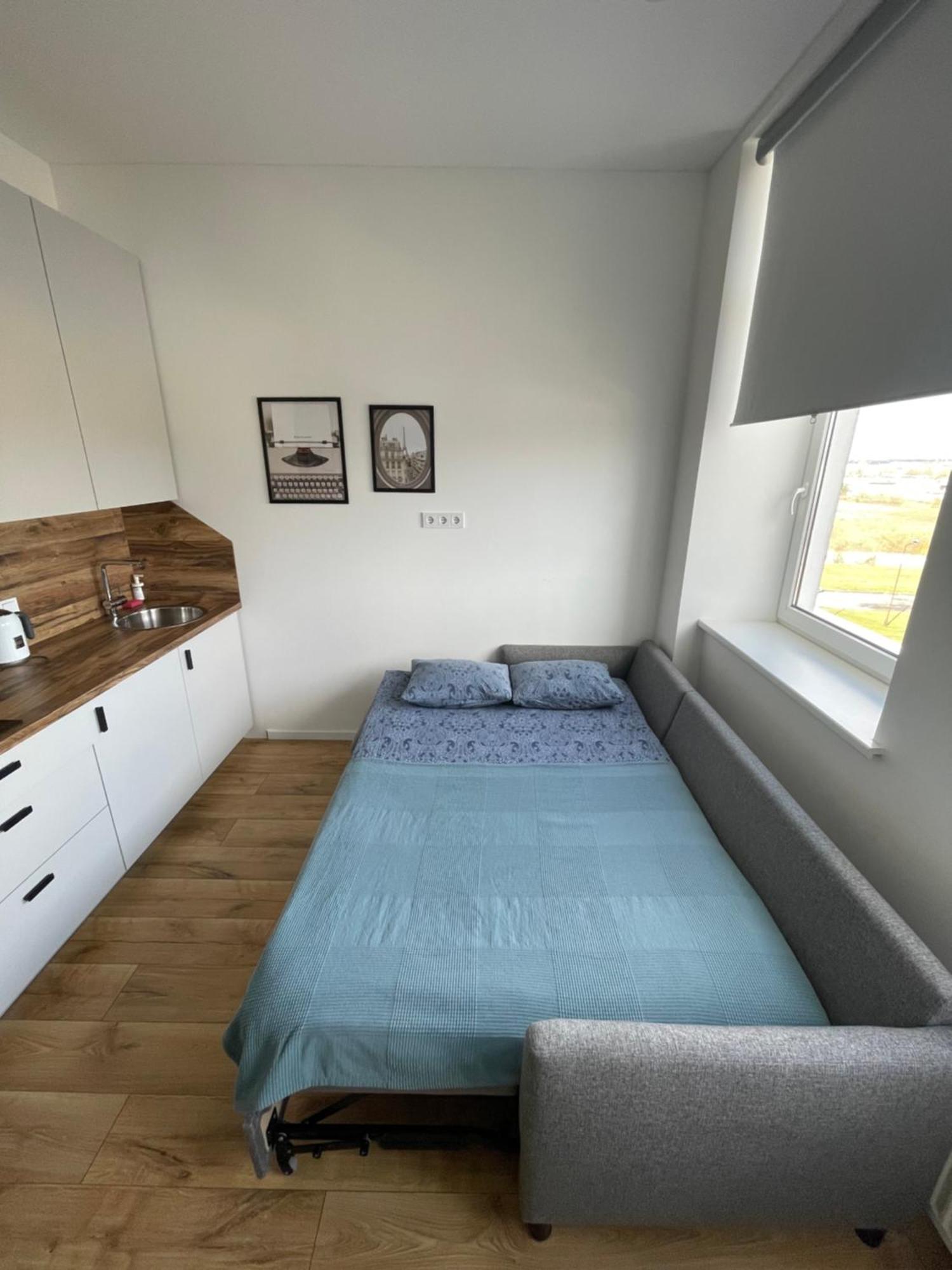 Airport Apartment 25 Self Check-In Fee Parking Vilna Exterior foto